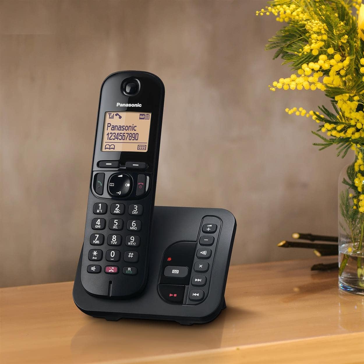 Teléfono inalámbrico digital Panasonic con contestador automático - KX-TGC260